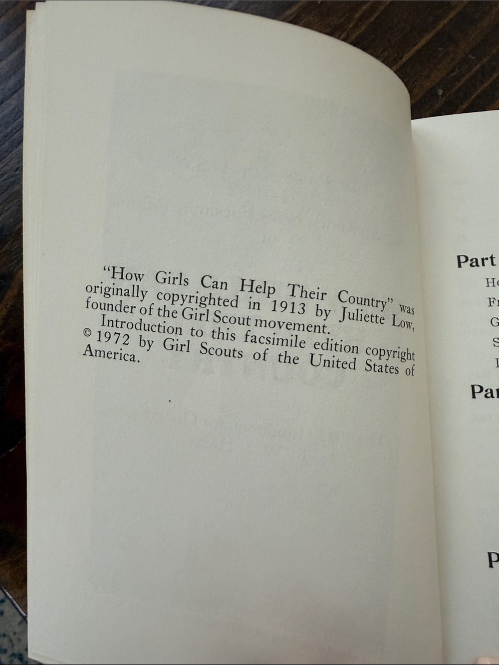 How Girls Can Help Their Country — Light Blue Facsimile Handbook - Picture 5 of 5